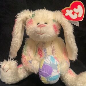 1993 TY GEORGIA COLLECTABLE Colorful Plush Bunny